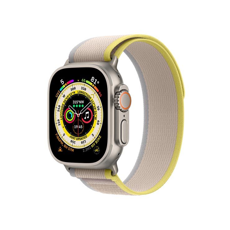 Apple Watch Ultra Titanium Case with Trail Loop GPS + Cellular