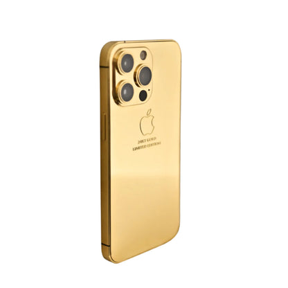 Apple iPhone 15 Pro Max - 24KT Gold Edition