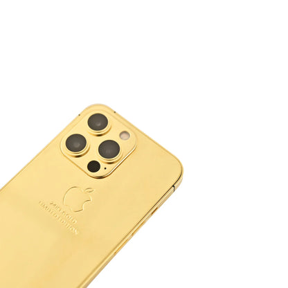 Apple iPhone 15 Pro Max - 24KT Gold Edition