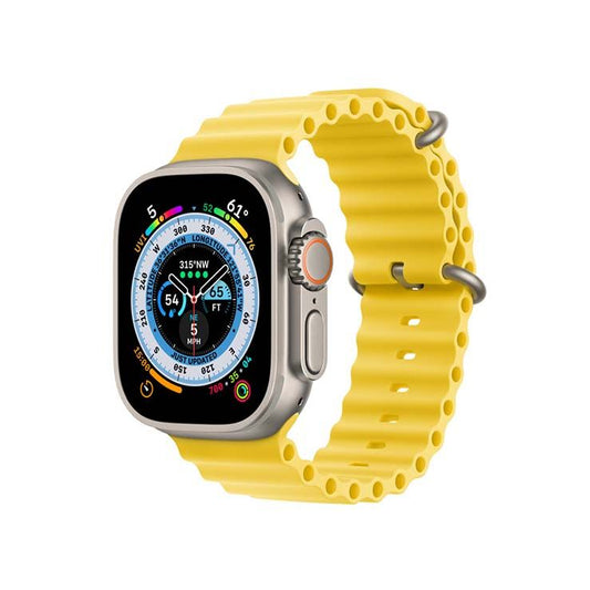 Apple Watch Ultra Titanium Case with Ocean Band GPS + Cellular
